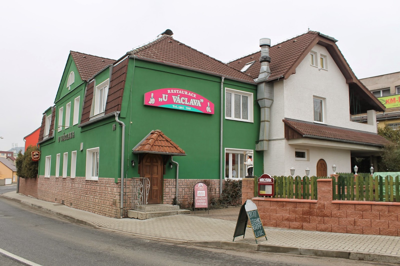 Budova restaurace U Václava